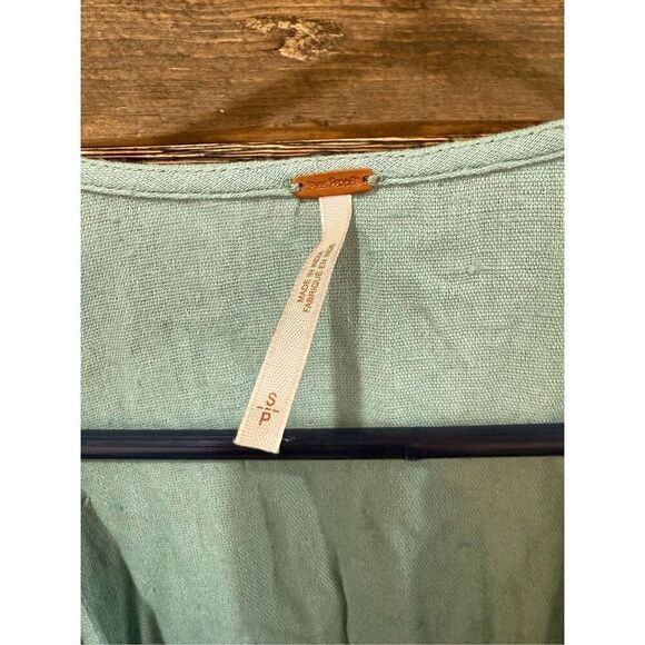 Free people cotton blend midi dress size S - Picture 4 of 9